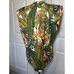 Farm Rio Tropical Monstera Toucan Sleeveless Cotton Top Size XL Photo 3