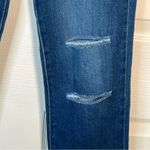 Just Black Sz 26 The Saturday Straight Leg Jean With Knee Slits High Rise Photo 6