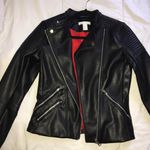 H&M Faux Leather Moto Jacket Photo 0