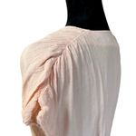 H&M Pale Pink Flowy Boho Peasant Wrap Dress Size 10 Photo 7