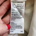 Karen Millen  floral print crisscross strap halter stretch cotton dress size 8 Photo 3