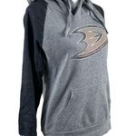 Fanatics Anaheim Ducks Gray Colorblock Graphic Hoodie Sweatshirt Small NHL Photo 5