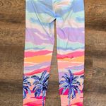Lilly Pulitzer Luxletic Weekender Sunset Colorful Palm Tree Leggings Size XS Photo 5