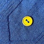 anthropologie Naif Blue Crinkle Gauze Blouse Art To Wear Preppy Coastal Beach PM Size undefined Photo 8