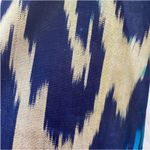 Womens Boho Jacket Medium Large Fall Shacket Kimono Art Coat RARE Bohemian Blue Photo 12