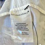 Love Shack Fancy Andie Floral Print Cotton Voile Midi Dress Blue Sz S Photo 6