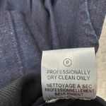 Adam Lippes ADAM by Adam Lippes Denim Dress 10 Made in NYC Deep V Sleeveless Fit Flare Chic Photo 6