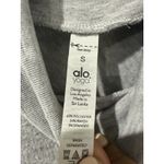 Aloha Island Alo Yoga Embrace Long Sleeve Turtleneck Crossover  Dove Grey Heather  Top S Photo 1