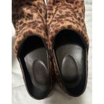 Croft & Barrow Women's Juliana Faux Fur Animal Print Slip On Clogs US Size 8.5M Photo 2