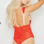 We are HAH Size XS New Cheap and Cheerful Sexy Bodysuit Blood Orange Photo 2