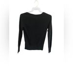Lei Size medium black long sleeve sweater Black Photo 2