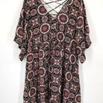 Torrid Medallion Print Lattice Challis Dress 2X Photo 2