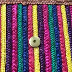 Multicolor straw handbag Pink Photo 10