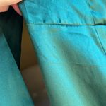 Reformation  Glorianna Green Silk Dress Christmas party holiday 2 Photo 3