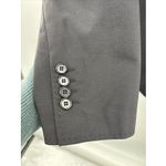 Talbots Blazer Womens Plus Size 18W Lined 2 Button Black Wool Career Photo 2