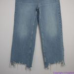 Free People NEW Free‎ People We the Free raw hem wide leg jeans, 29 Photo 5