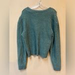 Marled by Reunited Teal Textured Knit Sweater XL NWT Blue Photo 1