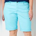 st. john's bay Blue Bermuda Shorts Lightweight Casual Photo 1