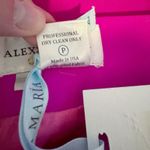 Alexia Maria Silk Faille Cigarette Pants Magenta Berry Pink High Waist Sz 6 NWT Photo 7