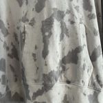 Nike Women's Tie Dye Hoodie Sweatshirt Oversized Crop Washed Jersey Gray Sz XS Photo 3