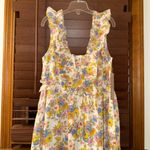 Anthropologie NWT Love The Label x Liberty London Penida Ruffle V-Neck Dress S Photo 7