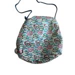 CARLOS FALCHI Vintage Leather Multicolor Shoulder Bag Pink Photo 1