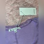 Antistar NWT Lavendar  Women’s Lace Short Sleeve Top Size Medium Photo 1
