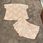 Lucky Brand  Pink Floral Print Pajama Set SIZE XXL Photo 0