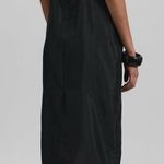 THE FRANKIE SHOP Venice Slip Dress, Black, Small Black Photo 1