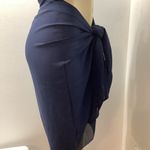 Zuliana Dark Blue Long Sarong/Cover Up. Made in USA. New With Tags Size undefined Photo 2