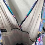 La Blanca  Womens 22 Blue Purple Geometric One Piece Swim Suit Dress Photo 11