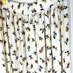 Jon & anna 🆕  Off White and Floral Pattern Long Skirt Photo 6