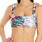 Raisin's  Haute Bloom Tulum Bra Swim Top White‎ Ruffle size M NWT Photo 0