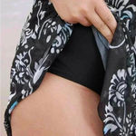 NWT!Black floral full coverage, swim dress size 12 or large Black Photo 6