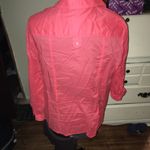 Chico's Chico’s 2 semi sheer pink Barbiecore button down blouse Photo 1