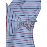 No Boundaries New  Campaign Stripe Wrap One Piece Swimsuit Women size Small Photo 7