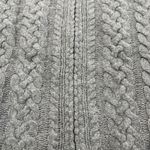 Vintage Lambswool Cardigan Sweater Large Newton Trading Zip Fisherman Cable Knit Gray Size undefined Photo 3