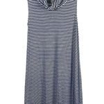 ANTHROPOLOGIE Dolan Ribbed Sleeveless Tank Dress Striped Left Coast Collect Sz S Blue Photo 1