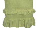 Forever 21 Forever‎ 21 Womens Tube Top Dress Tiered Size Medium Yellow Stretch Blend New Photo 3