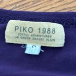 Piko  1988 Long Sleeve Top Purple Size S Photo 4