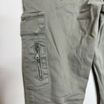 BLANK NYC The Reade Crop Ankle-Zip Skinny Cargo Jeans Hi-Rise 27 Womens Green Photo 3