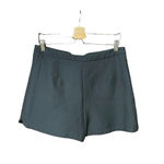 & Other Stories & Other Stories Short Exposed Zipper Front Curved High Waist Black Size US 10 Photo 4