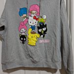Sanrio  Hello Kitty & Friends Gray Hoodie XL Photo 1