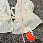 Cider  V-Neck Ruffle Crop Cami Top Photo 8