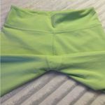 Alo Yoga  Airbrush High-Waist Leggings Highlighter Green sz Medium NWOT Photo 3