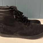 Timberland A1KLO Dausette Sneaker Black Nubuk Suede Woman's Boots Size 8M A37118 Photo 3