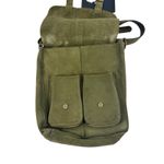 Patricia Nash  armeno distressed leather crossbody messenger flap purse in Green Photo 3