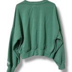 Sunday Retreat women’s large pullover green embroidered Lucky You sweatshirt Photo 9