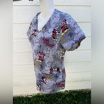 Disneys Mickey and Minnie Mouse Scrub top Photo 1