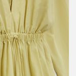 ZARA Voluminous COTTON POPLIN WIDE LEG JUMPSUIT IN Pistachio Bloggers Fave M Photo 8